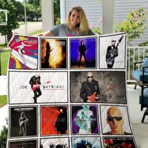 Joe Satriani Quilt Blanket  Quilt